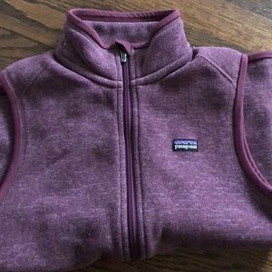 Patagonia Better Sweater Vest in Purple, Small
